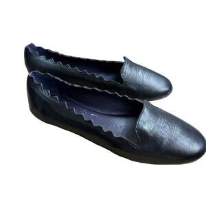 Women's Vaneli Shoes Black Flats Size 7.5 W  Eur 38   AU 7.5  UK 6  Sku 2201